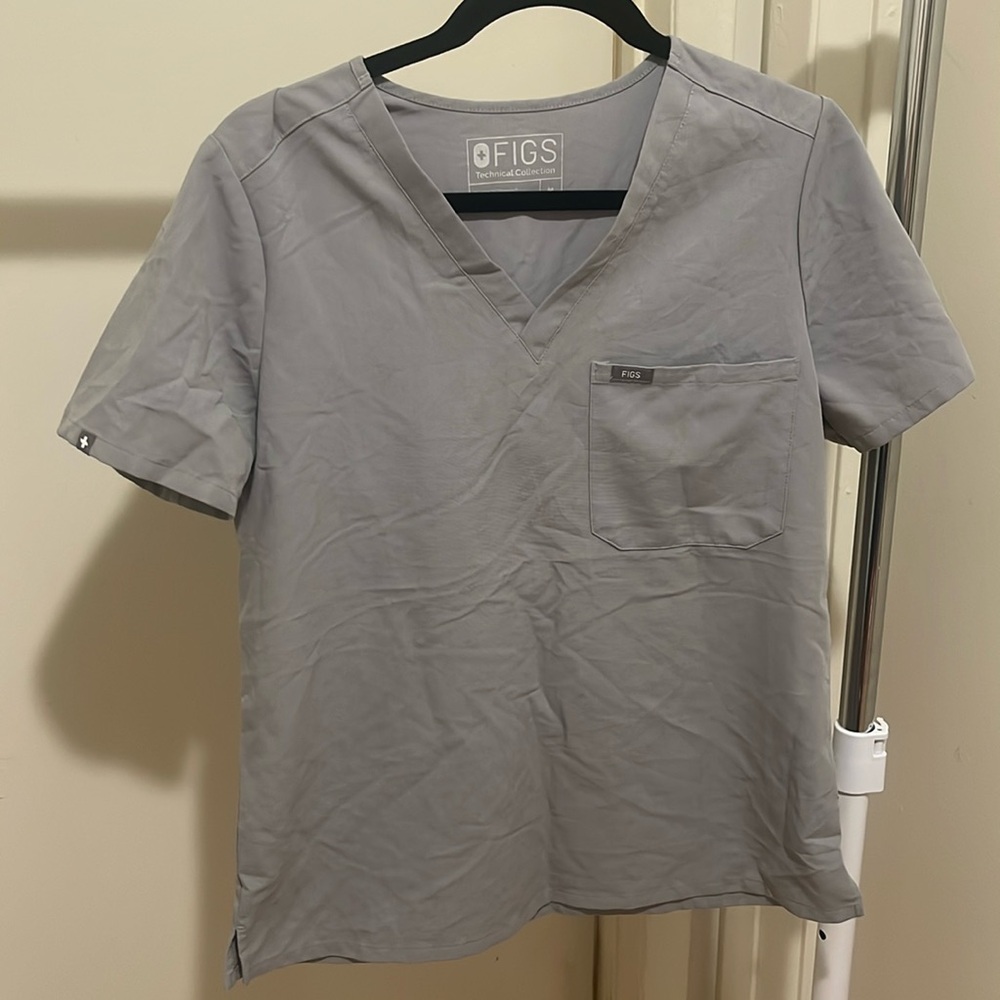 Figs Caterina top size m color Cement